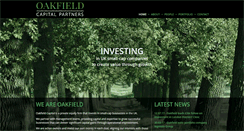 Desktop Screenshot of oakfieldcapital.co.uk